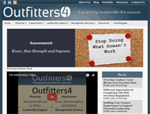 Tablet Screenshot of outfitters4.com